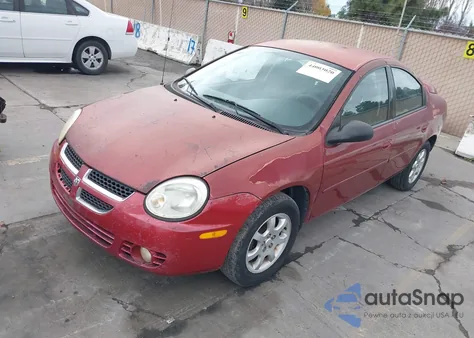 2004 Dodge Neon Sxt из США, поврежденный, VIN 1B3ES56C54D510312